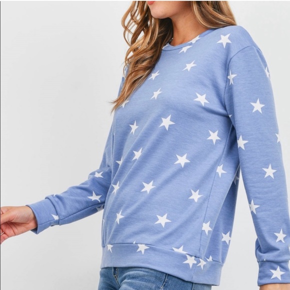 Star print pullover - Picture 3 of 4